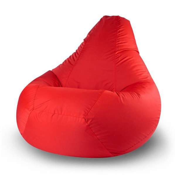 Кресло-мешок-груша (красный Оксфорд)