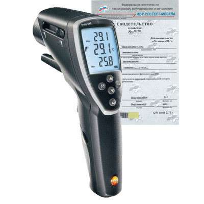 Калибровка и поверка пирометра в Тюмени фото 3