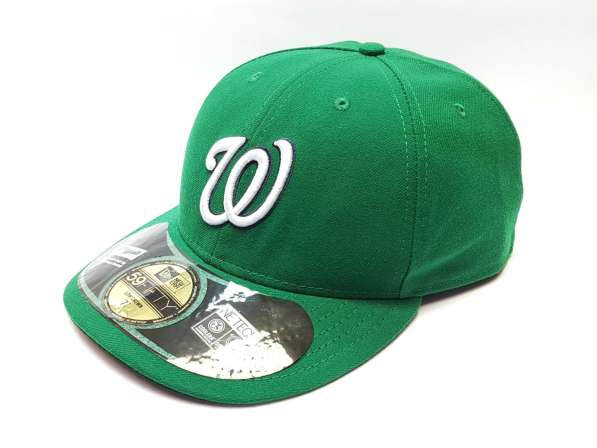 Бейсболка кепка Washington Nationals MLB (зеленый) в Москве фото 8