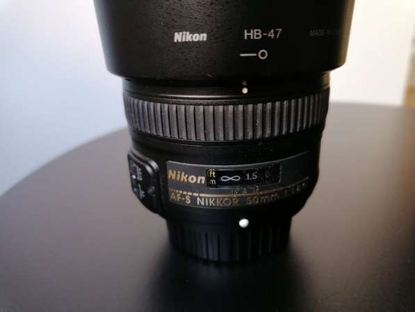 Объектив Фикс Nikon Nikkor AF-S 50mm 1:1.8 G