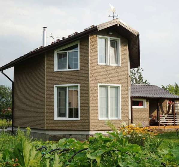 Фасадные панели Стоун-хаус в фото 10