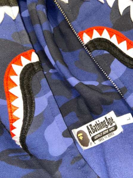 Bape shark blue в Москве