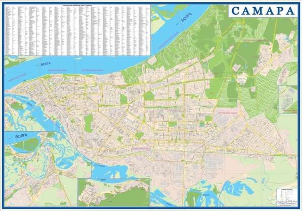 Карта Самары в Самаре фото 16