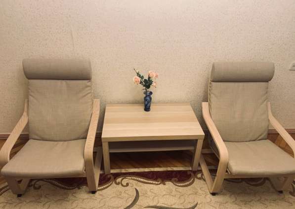 ИКЕЯ Кресла поэнг и кофейный столик в Сочи фото 4