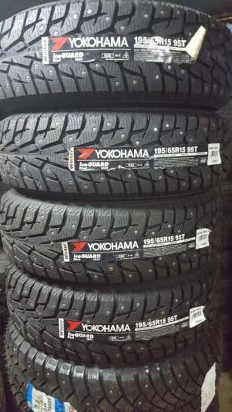 Продаю новые шины Yokohama Ice Guard IG55 195/65 R15 95T