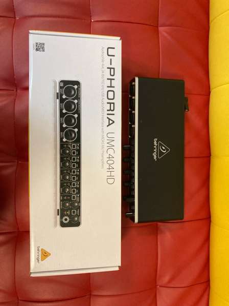 Звуковая карта behringer uphoria 404hd