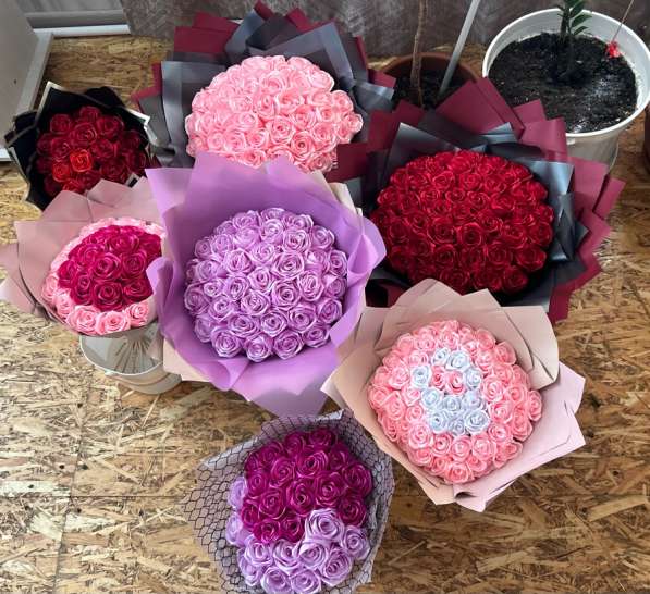 Букет атласных роз? в Челябинске фото 8