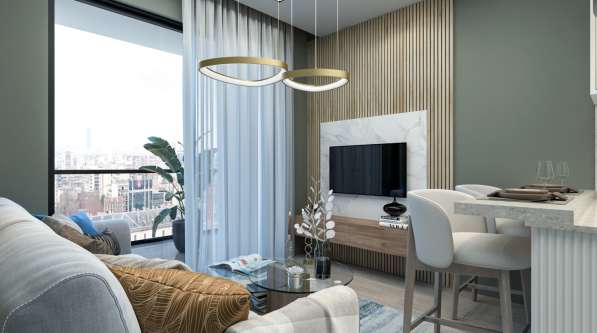 2-к. квартира 59м² Турция, Мерсин, Мезитли в 