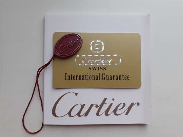 Продам документы на часы Cartier оригинал