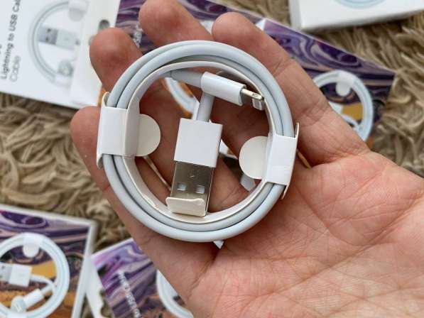 Lightning to USB, зарядка для iPhone