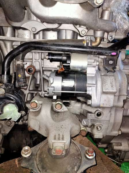 Двигатель с коробкой передач на Хонда Аккорд 7 в Шатуре фото 6