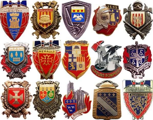 Знаки пожарных Франции в Москве фото 4