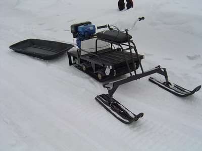 Лыжный модуль для мотобуксировщиков в Омске фото 3