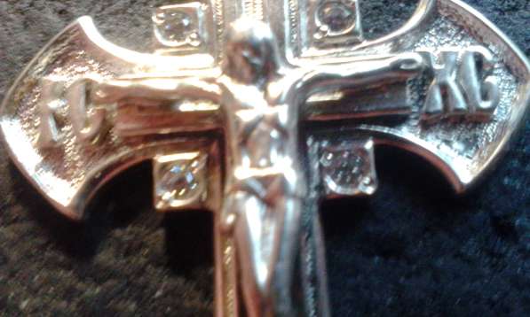 Крест, серебро 925 пробы в Москве фото 5