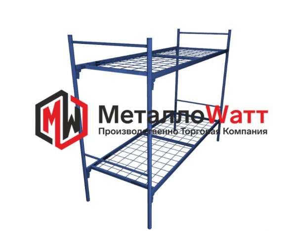 Металлические кровати двухъярусные в Москве фото 7