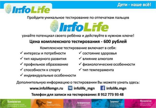 Диагностическое оборудование Infolife - генетик тест в Перми фото 5