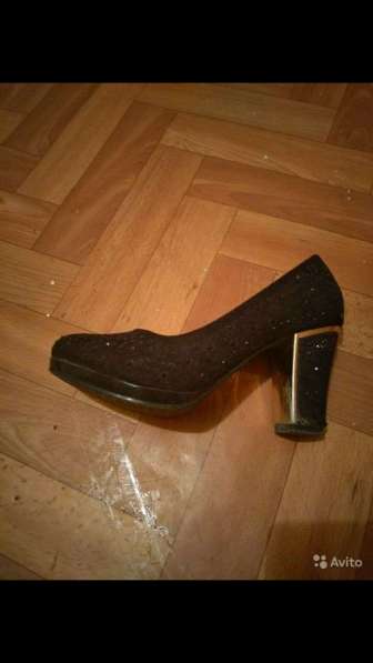 Туфли замшевые (36размер) в Подольске фото 3