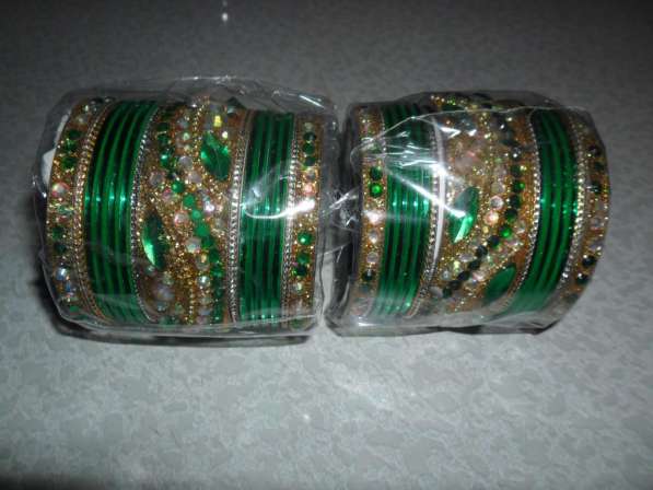 Индийские браслеты, цвет синий в Хабаровске