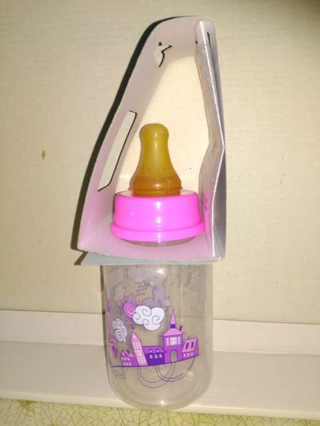 Бутылочка для кормления с соской молочной „Весёлые животные„ в Ижевске фото 3