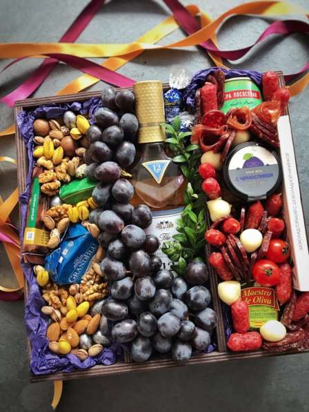 Букет из фруктов, подарки 2020, мужской букет, съедобный бук в Тюмени