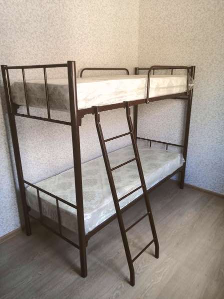 Кровати на металлокаркасе, двухъярусные, односпальные в Темрюке фото 4