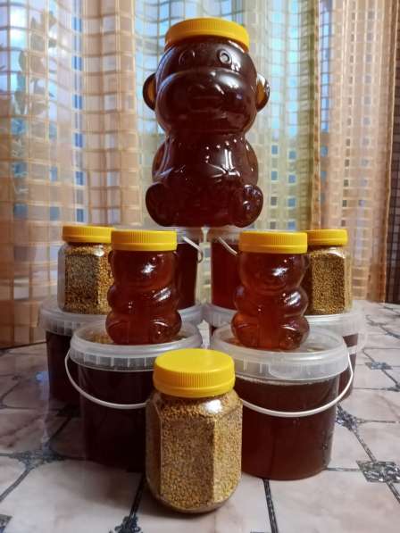 Мед разнотравие с подсолнечником