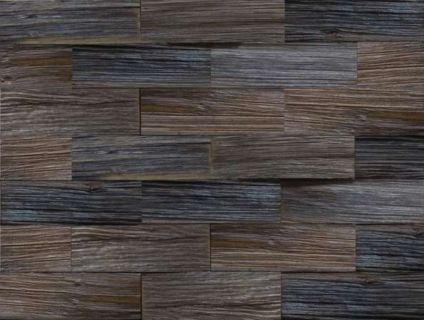 3D панели из колотого дерева в Москве фото 15