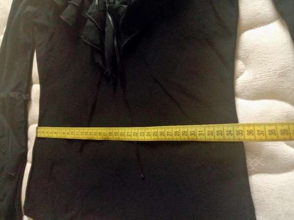 Блузка черная женская (рукав- волан) в Орле фото 4