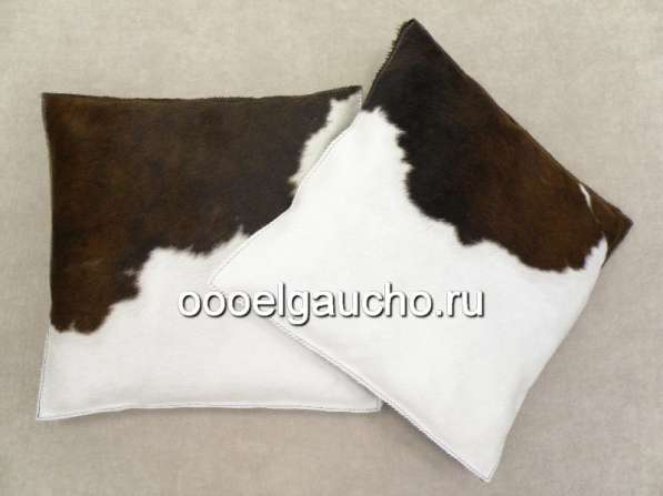 Декоративные подушки из шкур коров, лисы и чернобурки в Москве фото 15