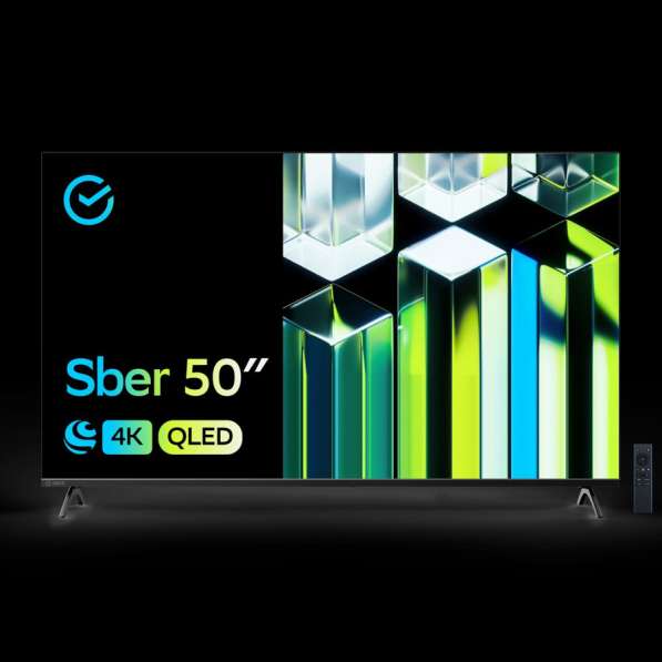 Техника - телевизор SBER - 50” QLED