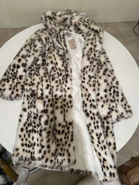 Шуба леопардовая с поясом в Москве
