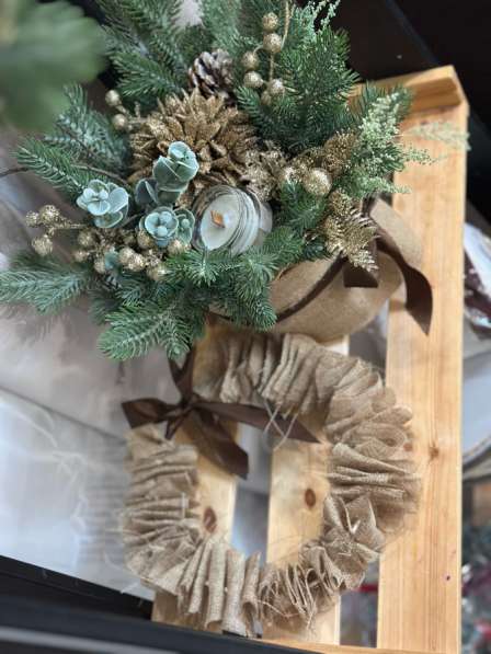 Новогодние венки✅букеты ✅композиции ✅подарки ✅ в Ставрополе фото 8