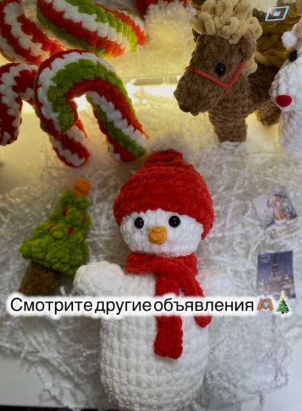 Мягкая игрушка снеговик в Москве