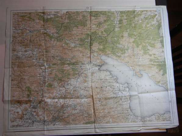 Старые топографические карты Закавказья в фото 7