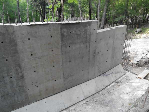 Подпорные стены в Ялте фото 4
