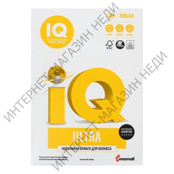 Бумага офисная А4 класс "А", IQ ULTRA Mondi 500 л в Санкт-Петербурге фото 5