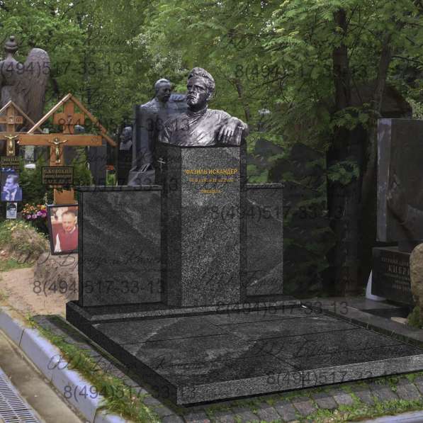 Бронзовый бюст в Москве фото 5