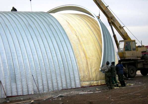 Строительство Бескаркасных арочных металлоконструкций в Самаре фото 10