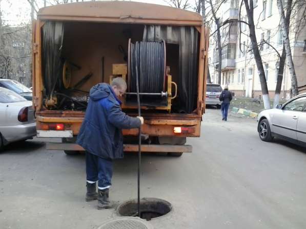 Прочистка канализации, устранение засоров и очистка труб в Москве фото 18