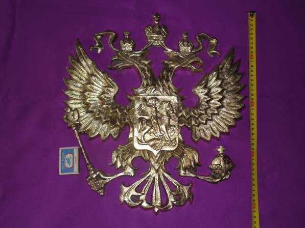 Двуглавый орёл. Ручное литьё- бронза в Красноярске