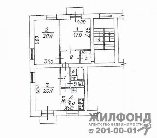 комнату, Новосибирск, Обская, 121 в Новосибирске