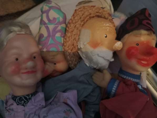 Старинные куклы для кукольного театра