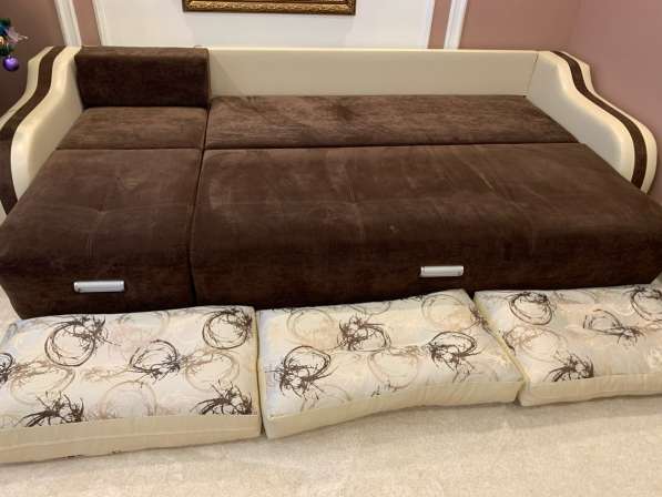 Продам диван трансформер цена 17500₽ в Красноярске фото 3