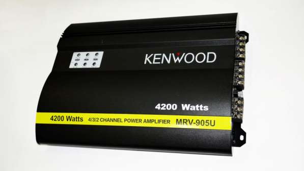 Автомобильный усилитель звука Kenwood MRV-905U + USB 4200Вт в фото 6