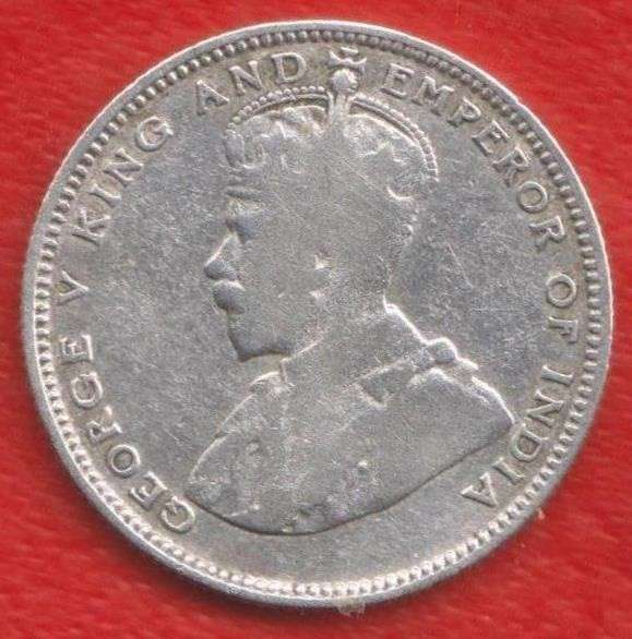 Британский Стрейтс - Сетлментс 20 центов 1926 г. серебро в Орле