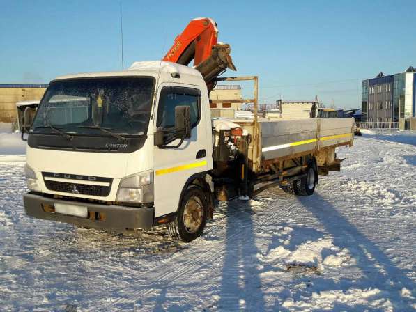 Автоманипулятор MITSUBISHI FUSO FE85DJ c КМУ PALFINGER