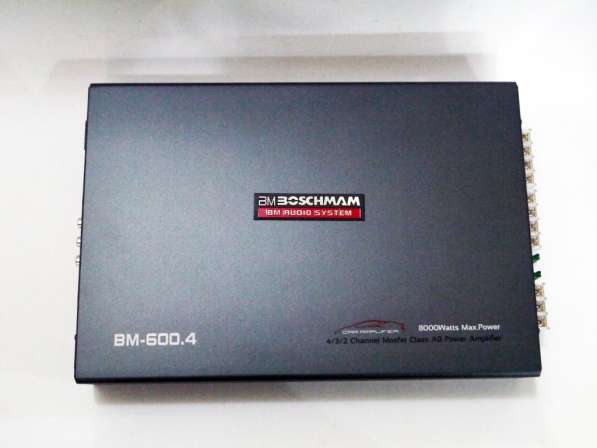Усилитель звука Boschman BM Audio BM Audio BM-600.4 8000Вт в фото 4