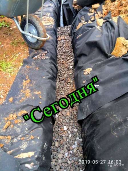 Земельные работы, канализация