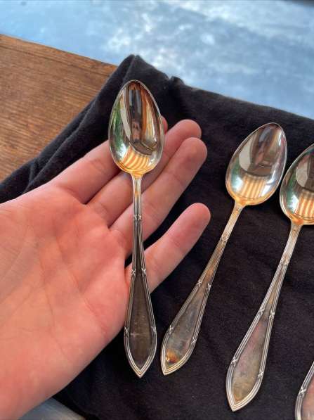 Silver tea spoons