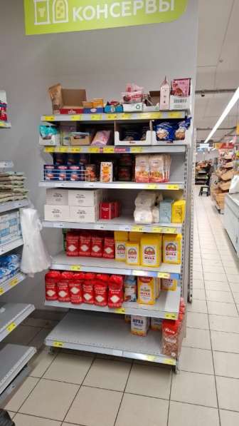 Металлический стеллаж торговый в Краснодаре